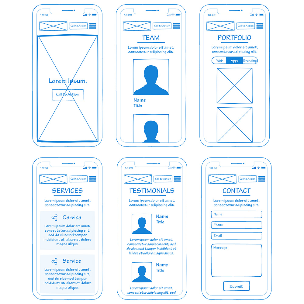 Optimize Wireframes